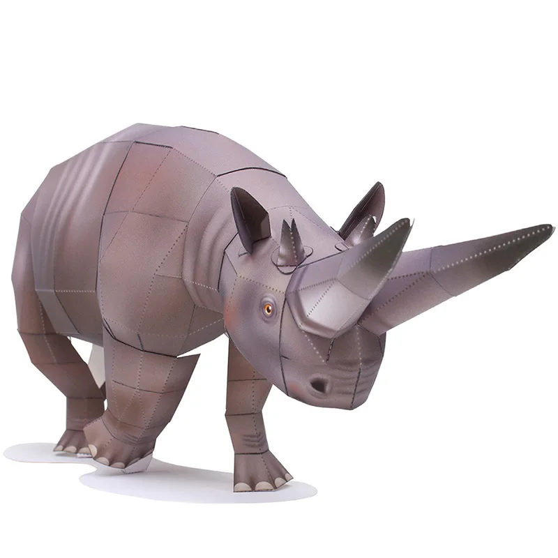 Kids Toys Egypt - Egypt Arsinoitherium Origami Art Folding Mini