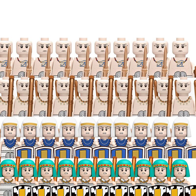 Kids Toys Egypt - Bricks Military Medieval Ancient Egypt Castle