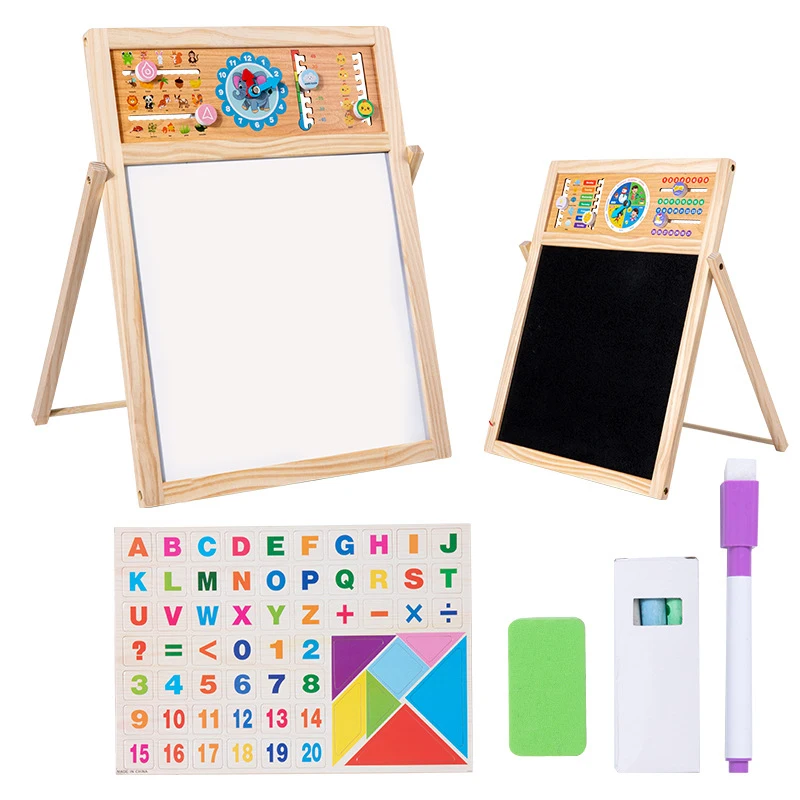 Kids Magnetic Double Sided Dra - Kids Art Easel 评论和价格