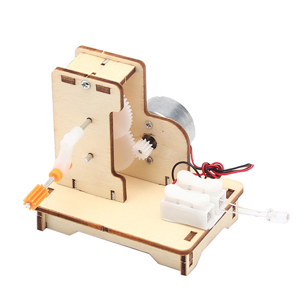 Kids DIY Wooden Hand Cranked G - Kids Toys Quotes 评论和价格