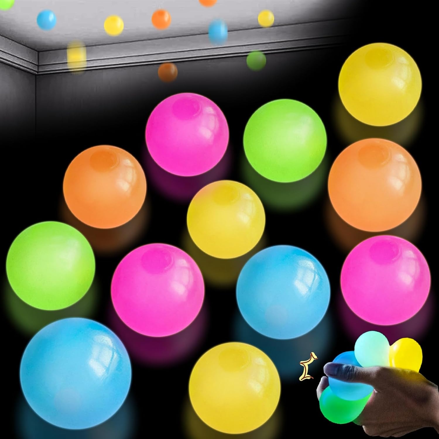 5/10Pcs Glow in The Dark Stick - Kids Toys Under £5 评论和价格