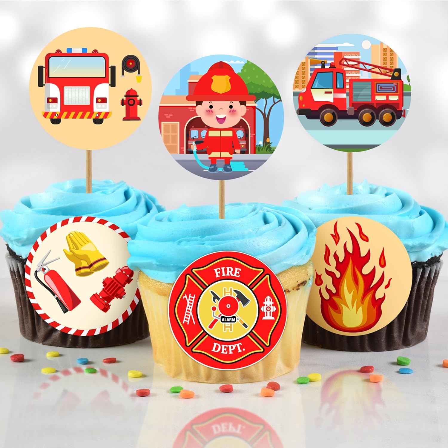 500Pcs Police Stickers Firefig - Kids Toys Names 评论和价格