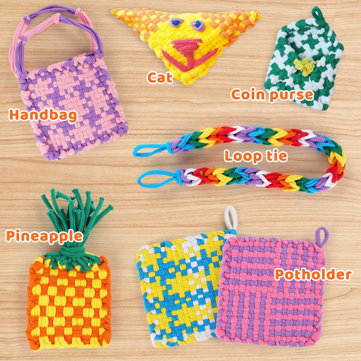 Weaving Loom Kit Toys, DIY Art - Kids Toys Under £5 评论和价格