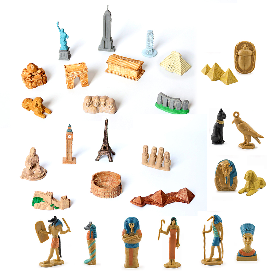 Realistic Mini Ancient Egypt,A - Kids Toys Egypt 评论和价格