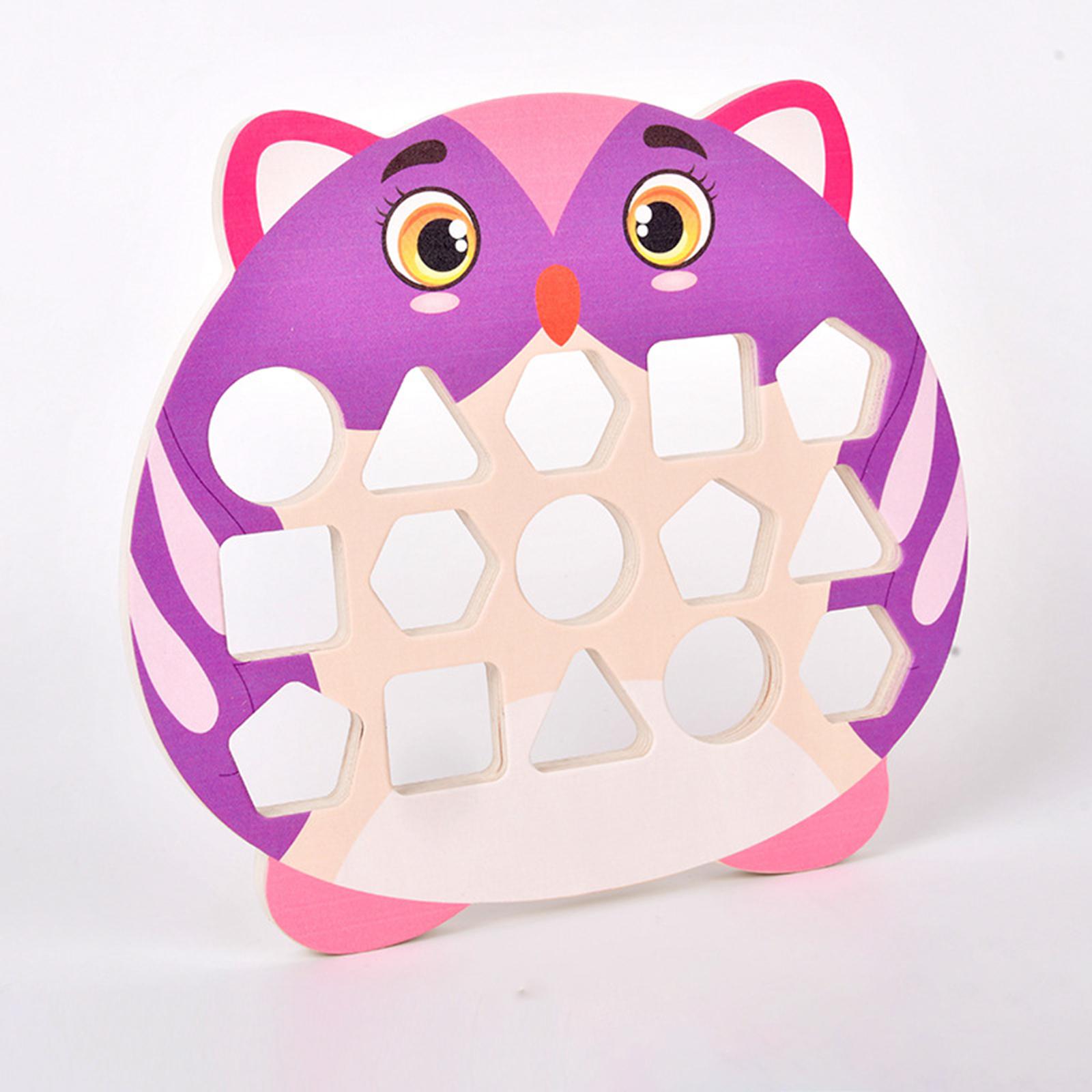 Shape Matching Game Kids Valen - Kids Toys Under £5 评论和价格