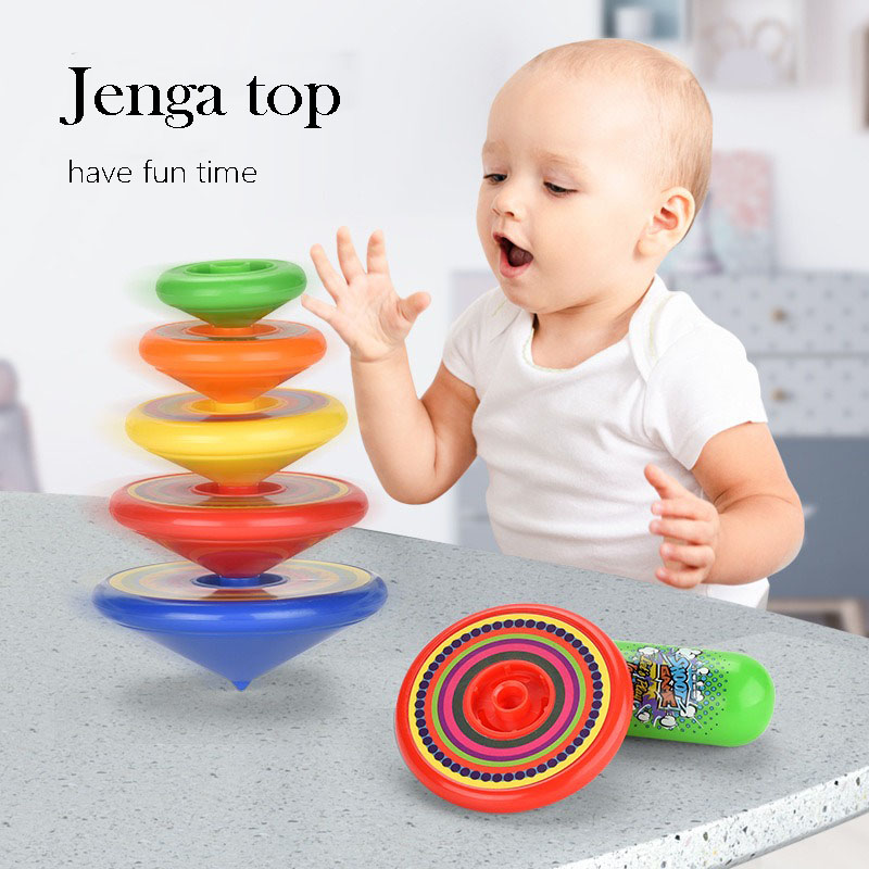 Stacking Spinning Top Toy For  - Kids Toys Under £5 评论和价格