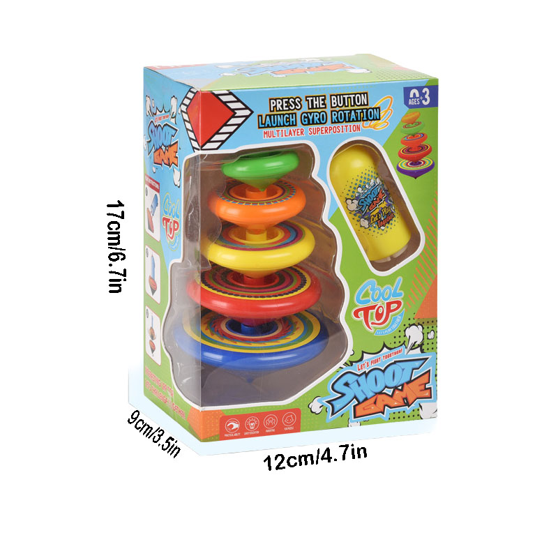 Stacking Spinning Top Toy For  - Kids Toys Under £5 评论和价格