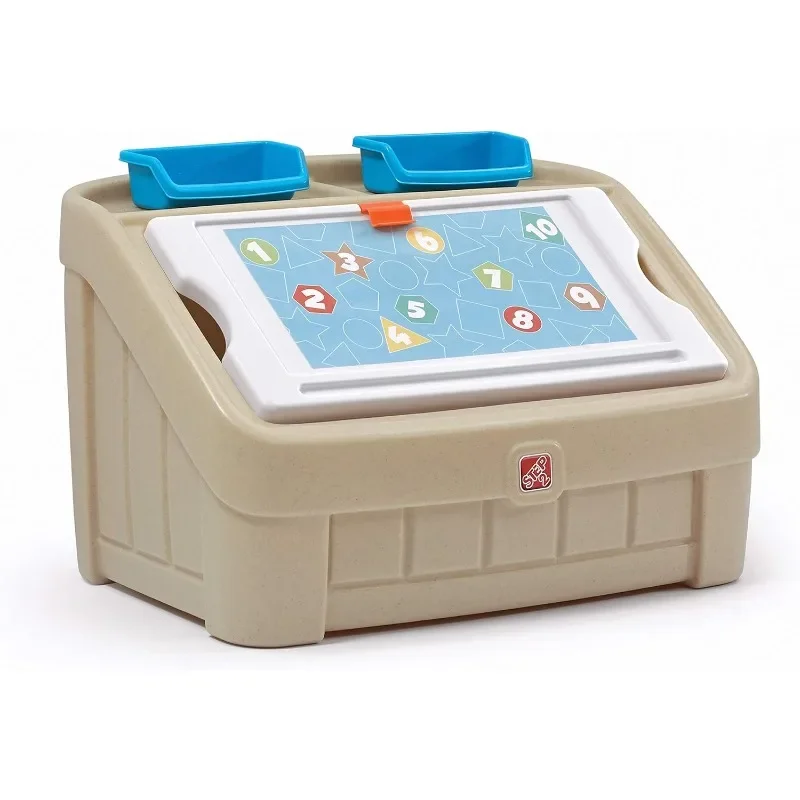 Furniture 2-in-1 Toy Box and E - Kids Art Easel 评论和价格