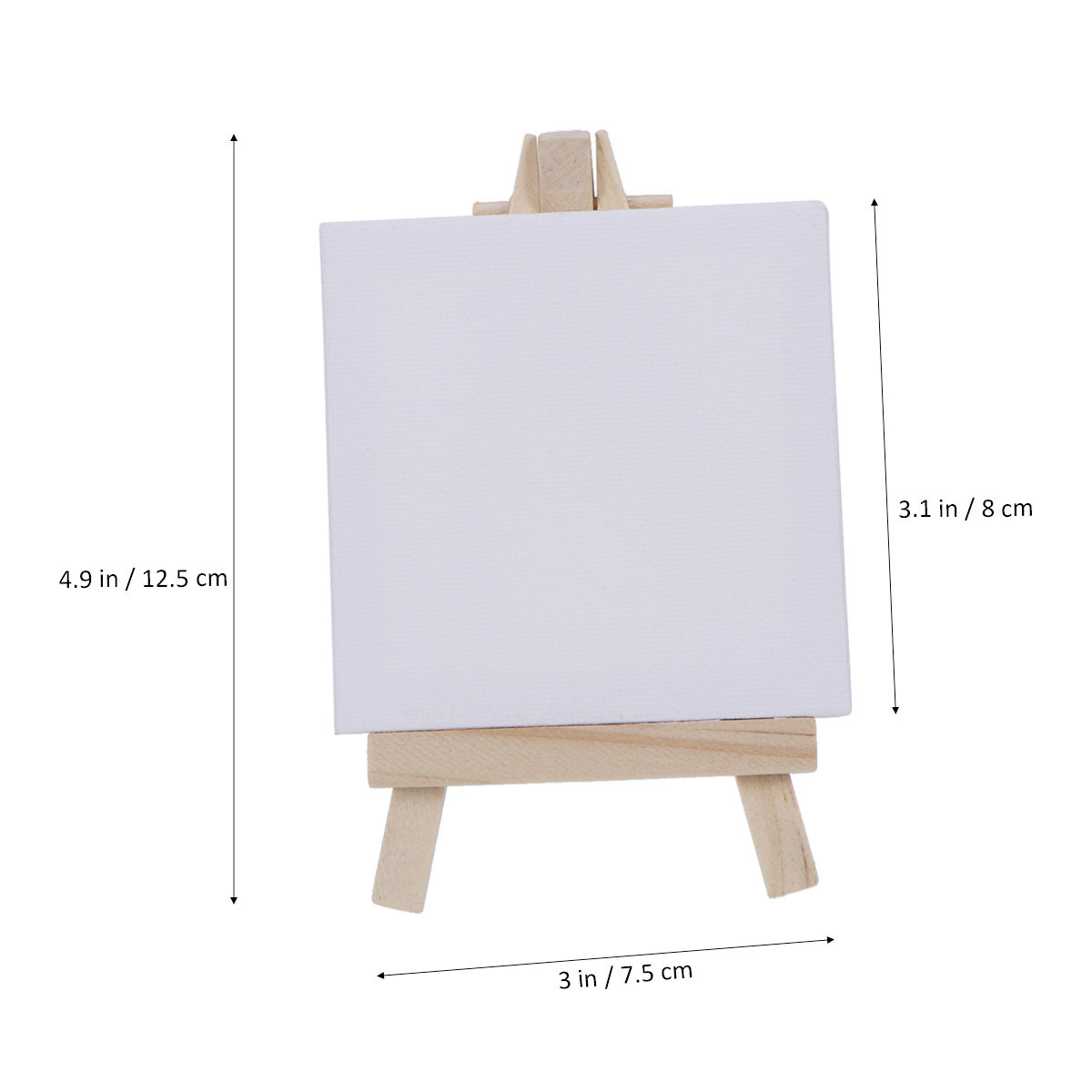 10Pcs Mini Wooden Easel with T - Kids Art Easel 评论和价格