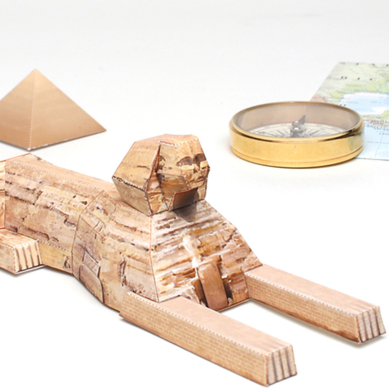Egypt Sphinx Pyramid Folding M - Kids Toys Egypt 评论和价格