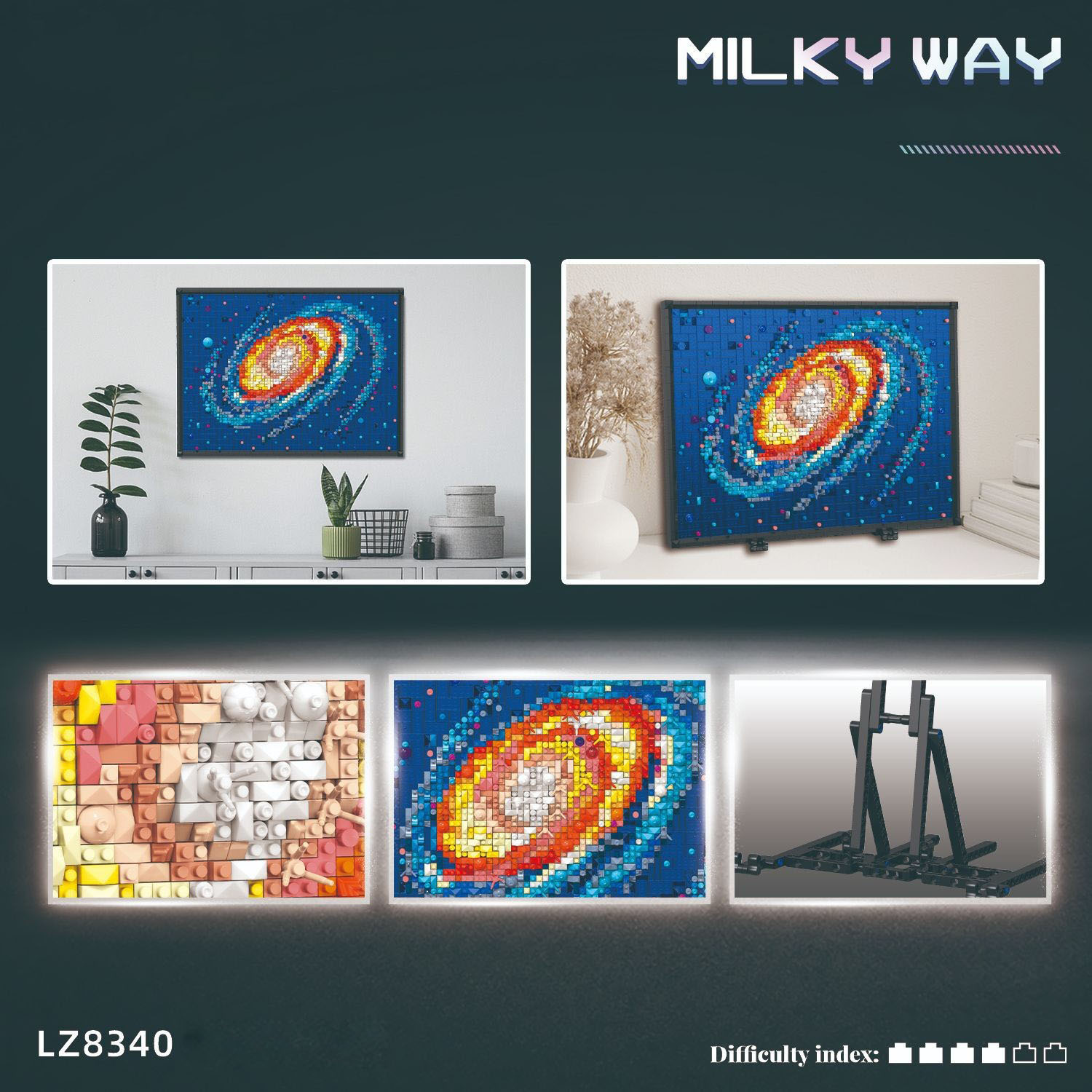 Idea Painting Block Pixel Art  - Kids Art Easel 评论和价格
