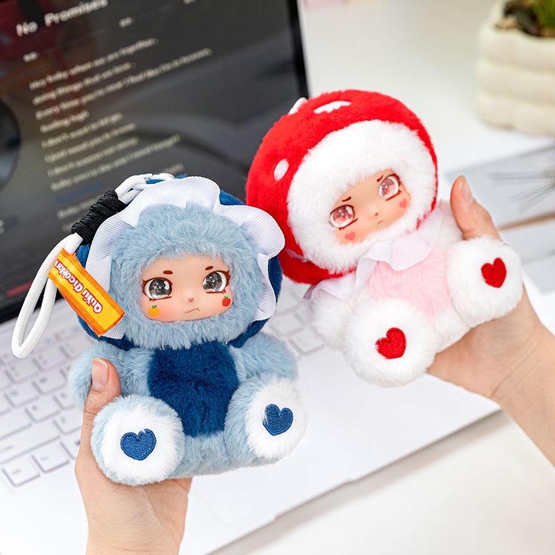 14cm Mushroom Girl Vinyl Plush - Kids Toys Bag 评论和价格
