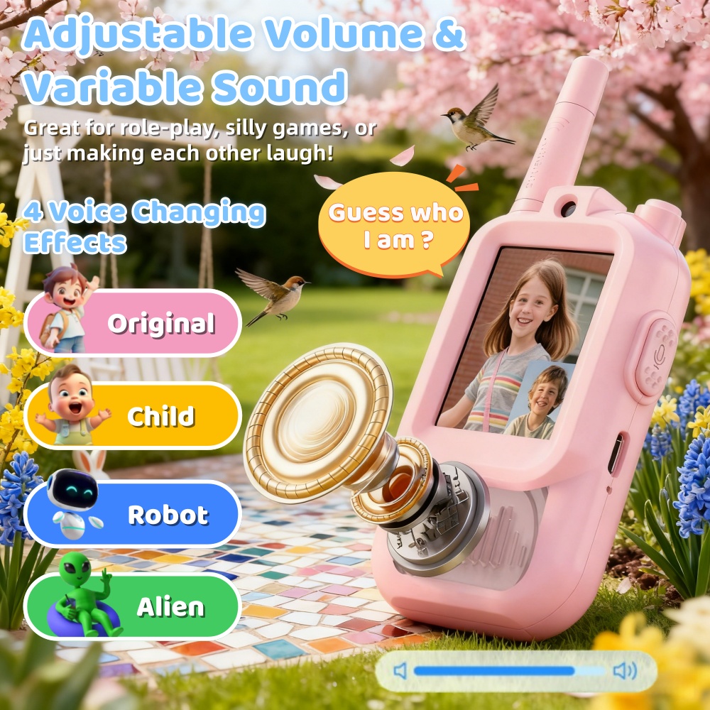 2PCS Video Walkie Talkie For K - Kid Toys Ads 评论和价格