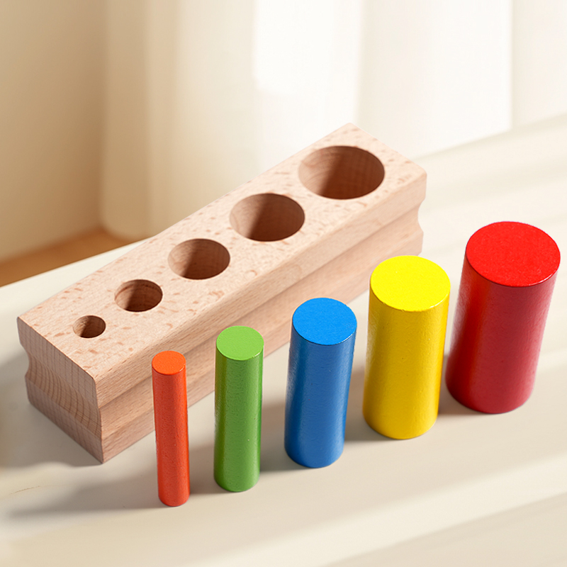 Montessori Wooden Colorful Kno - Kid Toys Ads 评论和价格
