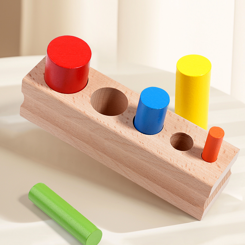 Montessori Wooden Colorful Kno - Kid Toys Ads 评论和价格