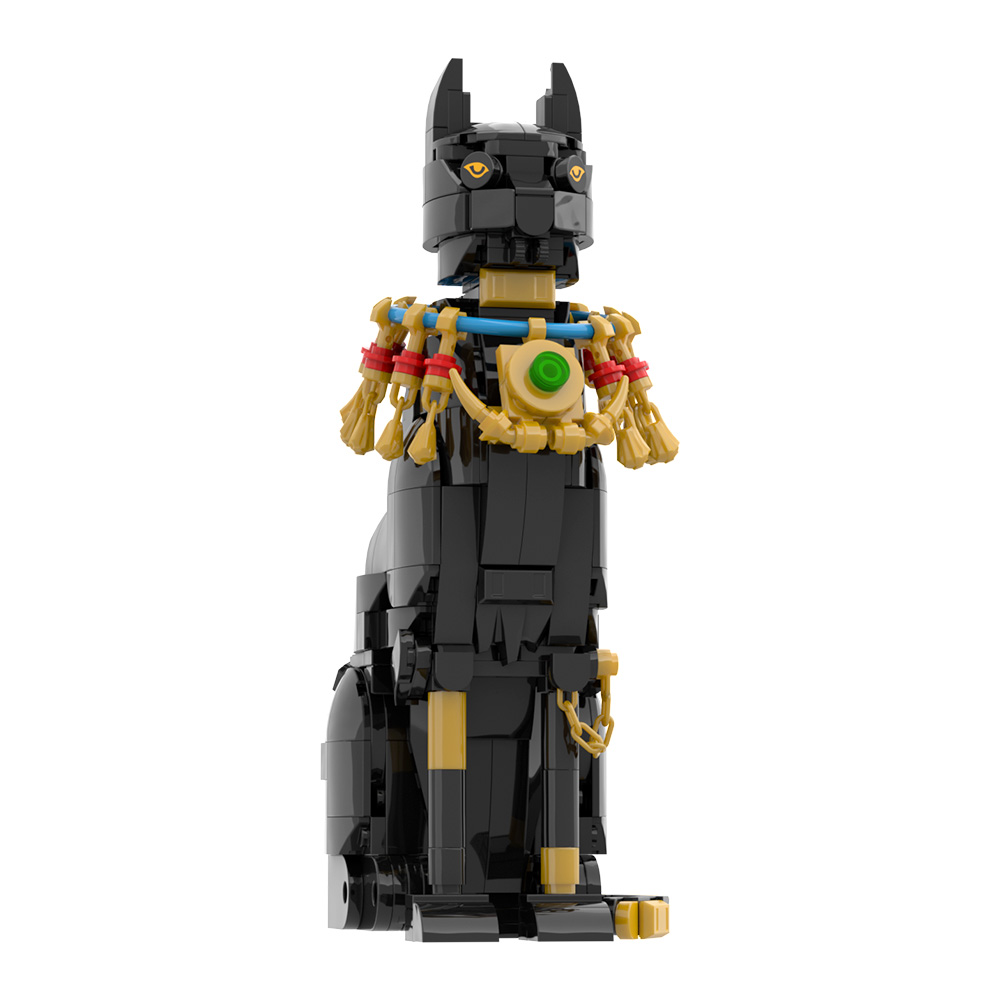 MOC Egypt Cat Building Blocks  - Kids Toys Egypt 评论和价格