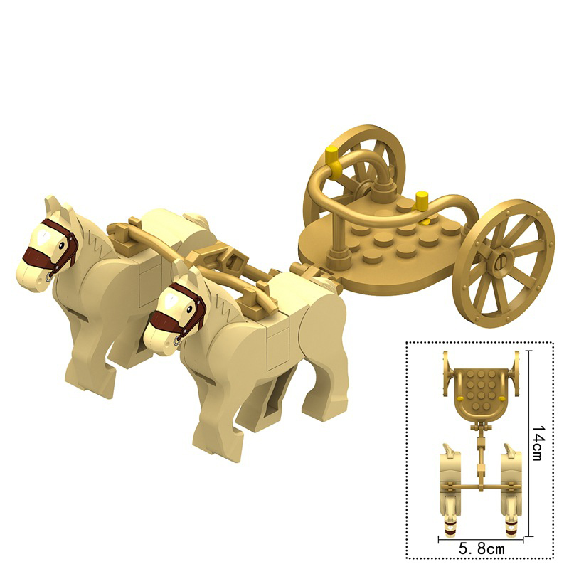 MOC Ancient Egyptian Carriage  - Kids Toys Egypt 评论和价格