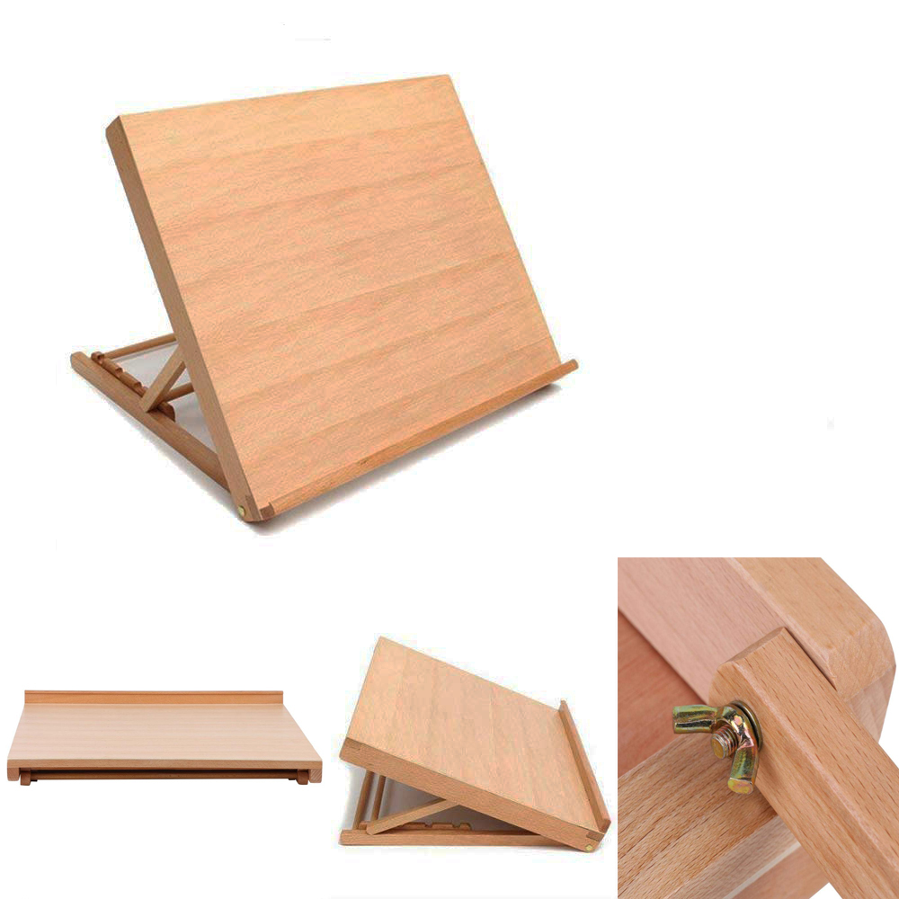 Wood Drawing Board Multifuncti - Kids Art Easel 评论和价格