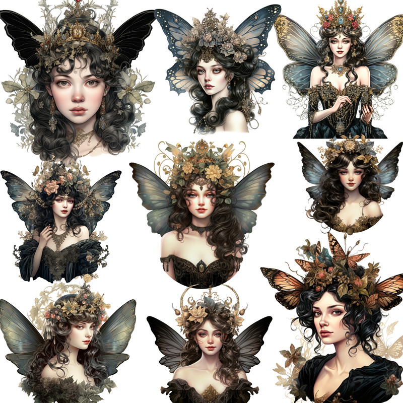 Victoria Elf Girl Stickers Cra - Kids Toys Victoria 评论和价格