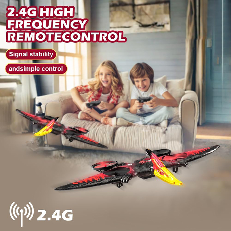 RC Plane Pterosaur 2.4G 6-Axis - Kids Toys Under £5 评论和价格