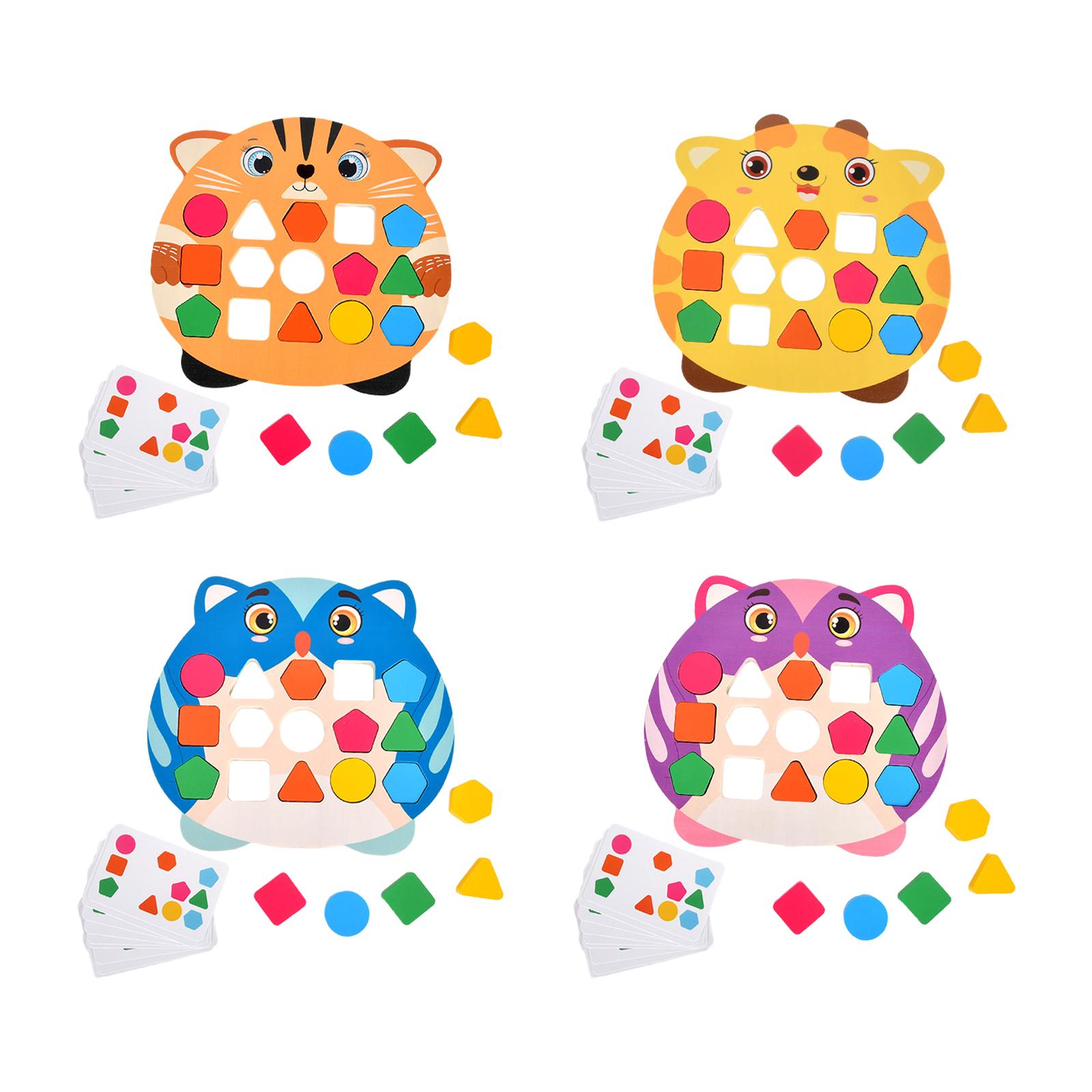 Shape Matching Game Activity T - Kids Toys Under £5 评论和价格