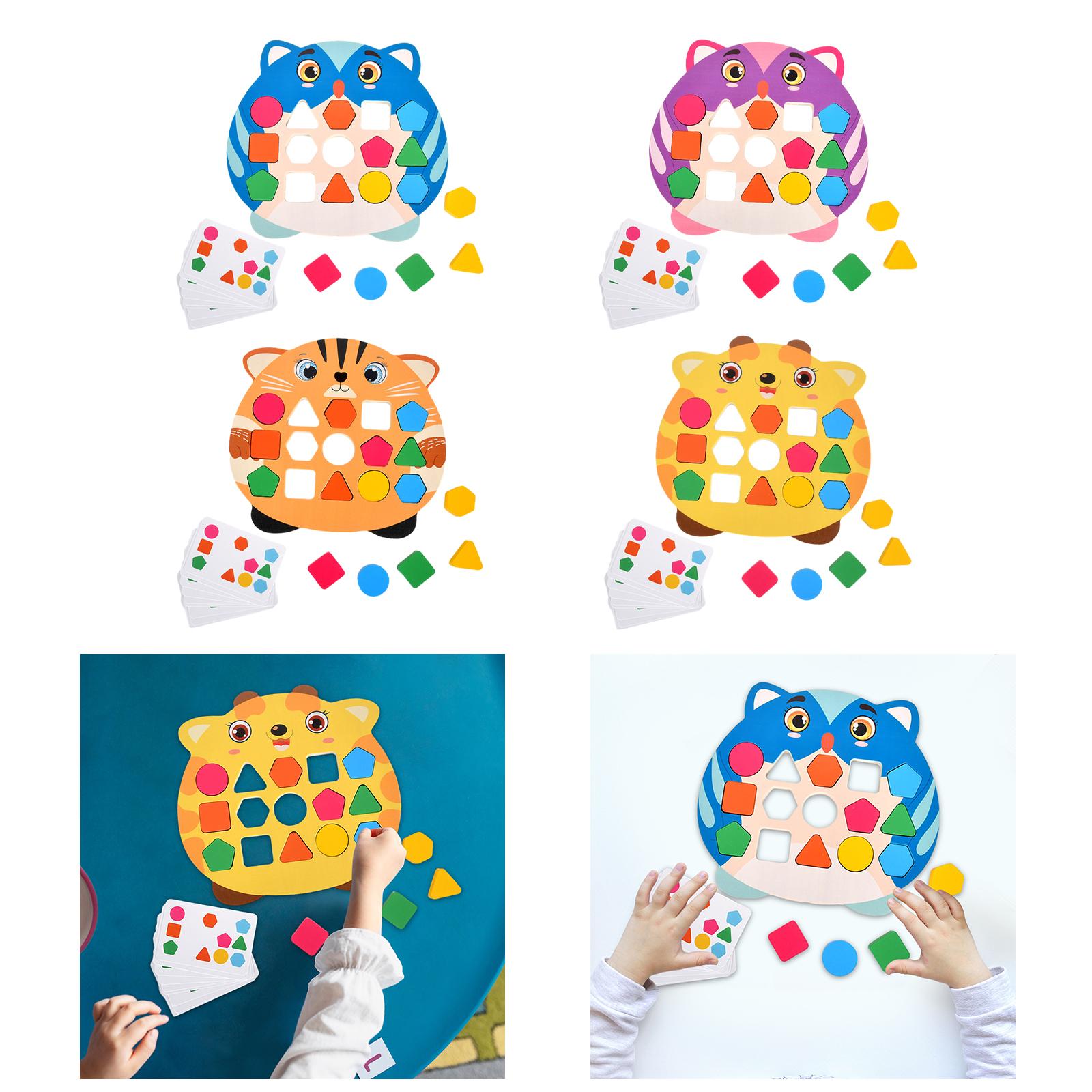Shape Matching Game Activity T - Kids Toys Under £5 评论和价格