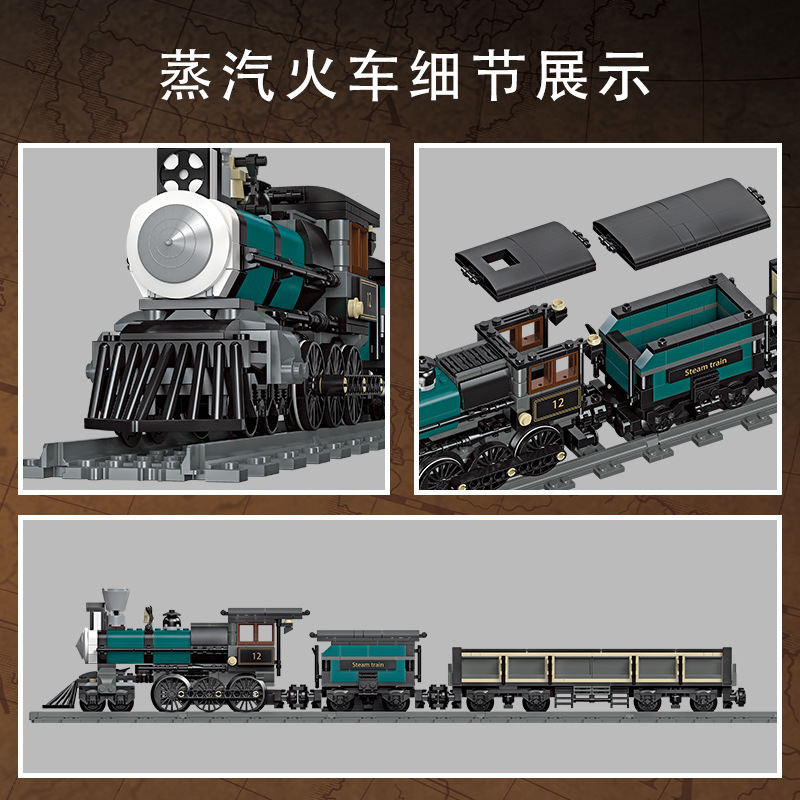 Steam Train Locomotive Model B - Kid Toys Ads 评论和价格