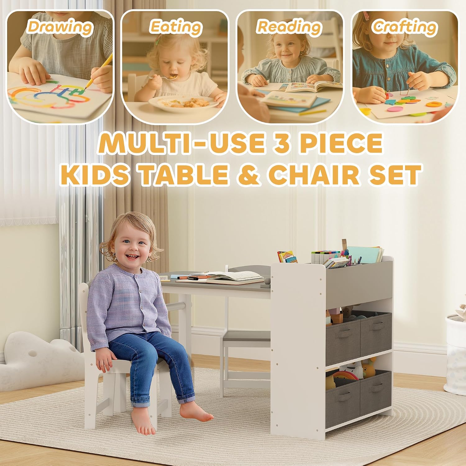 Kids Art Table & Easel Chair S - Kids Art Easel 评论和价格