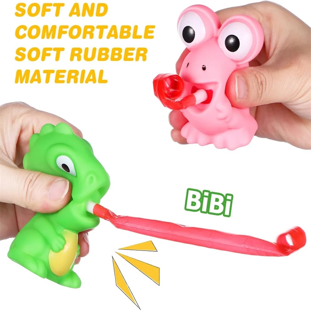 Stress Relief Frog & Dinosaur  - Kids Toys Videos 评论和价格