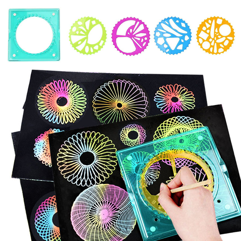 5 in 1 Spiral Art Gear Geometr - Kids Toys Under £5 评论和价格