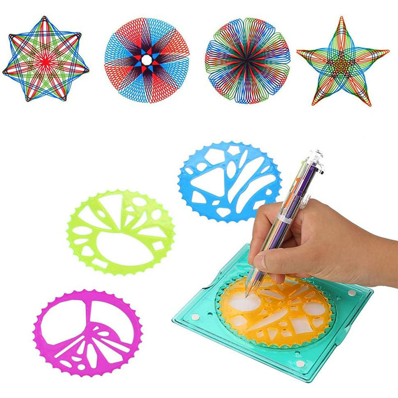 5 in 1 Spiral Art Gear Geometr - Kids Toys Under £5 评论和价格