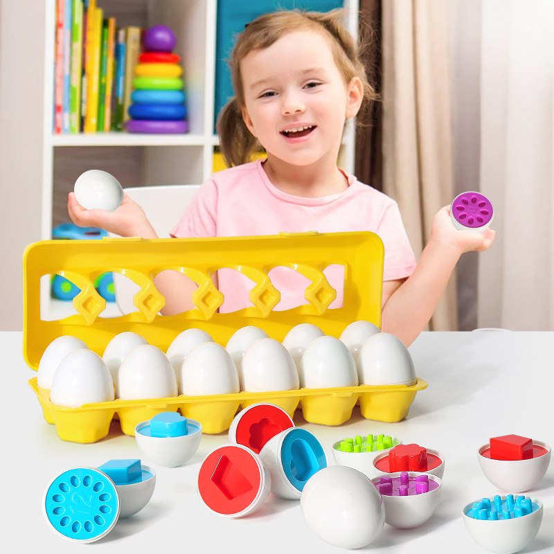 Eggs Screws 3D Puzzle Montesso - Kids Toys Videos 评论和价格