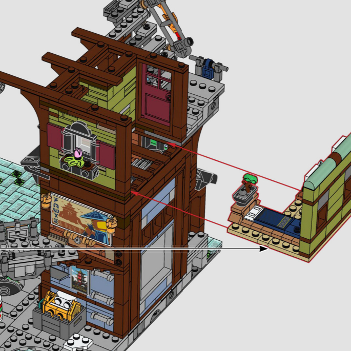 Robot Repair Factory Building  - Lego Set Technic 评论和价格
