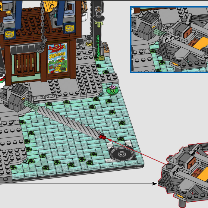 Robot Repair Factory Building  - Lego Set Technic 评论和价格