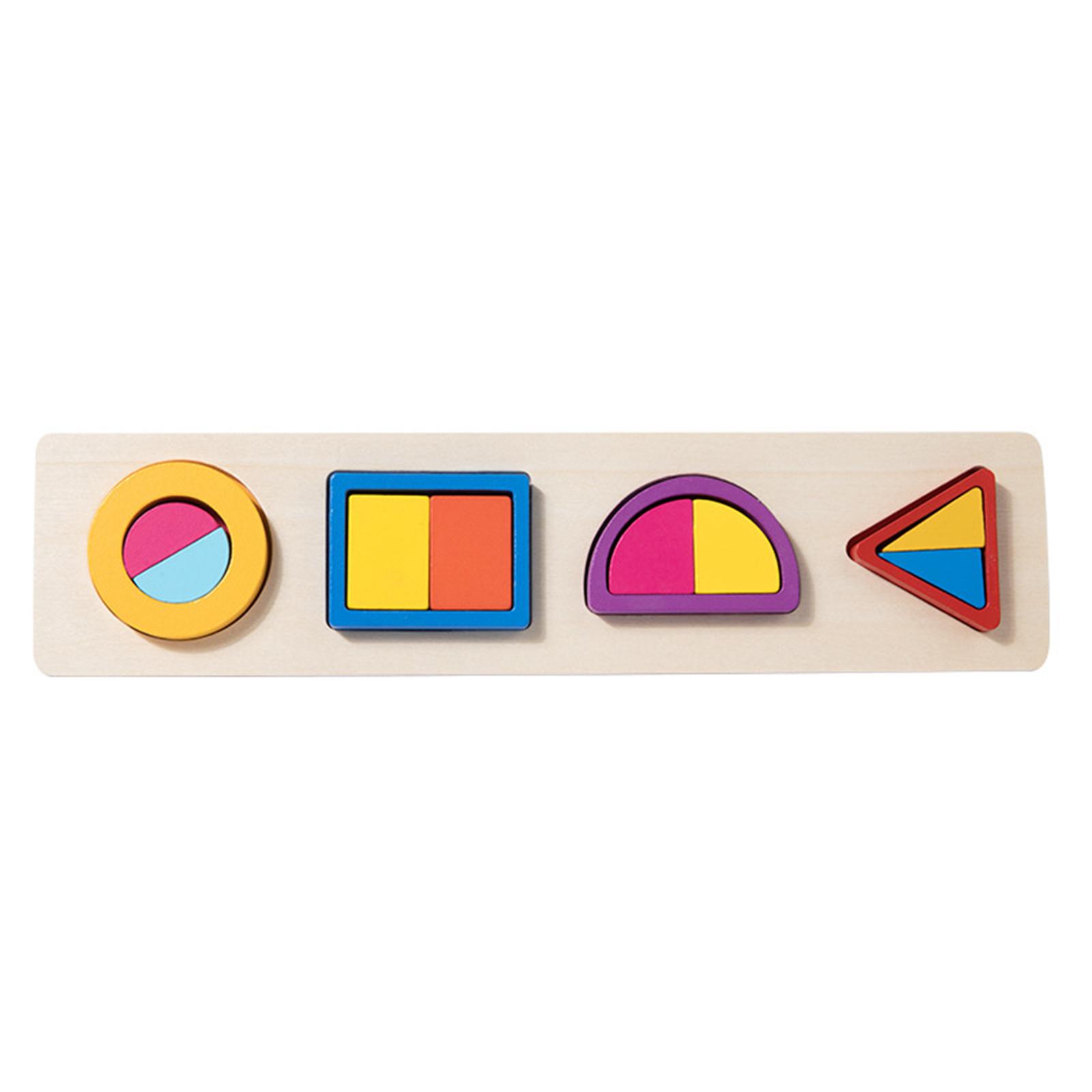 Wooden Color Shape Sorting Toy - Kids Toys Under £5 评论和价格