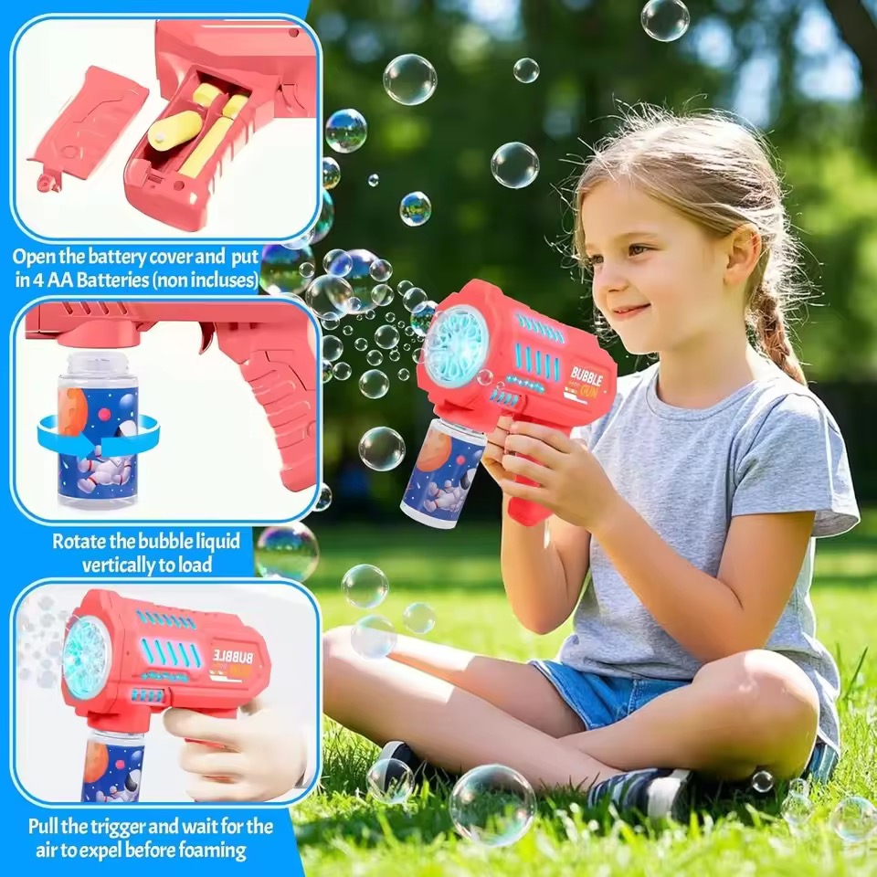 Automatic Bubble Machine, Mult - Kids Toys Packaging 评论和价格