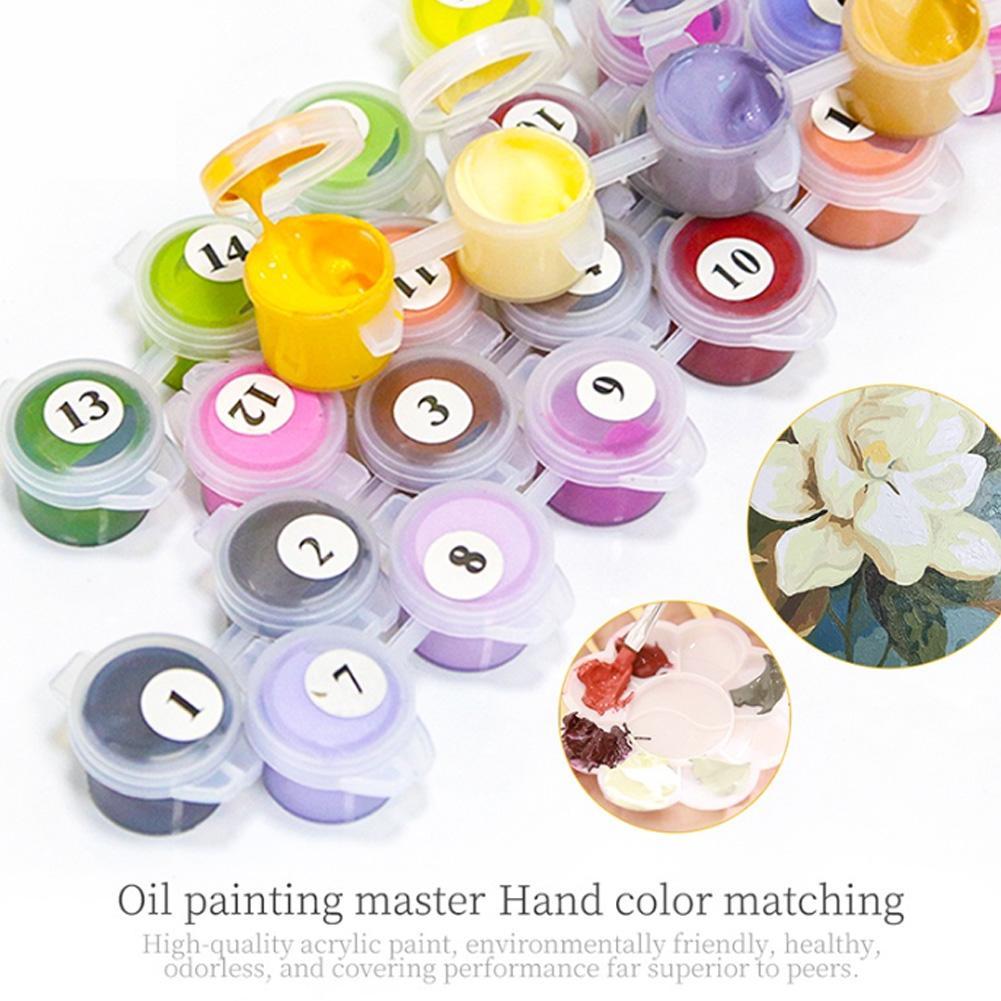 DIY Paint by Numbers Kit for A - Kids Art Easel 评论和价格