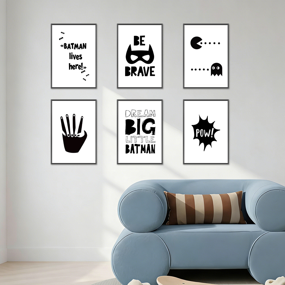 Black and White Superheroes Mi - Kids Toys Quotes 评论和价格